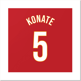 Konate 5 Home Kit - 22/23 Season Posters and Art